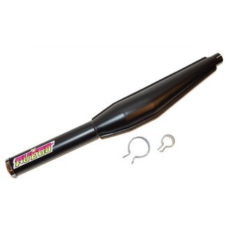 uitlaat cross (made in EU) kreid/zun 28mm zwart