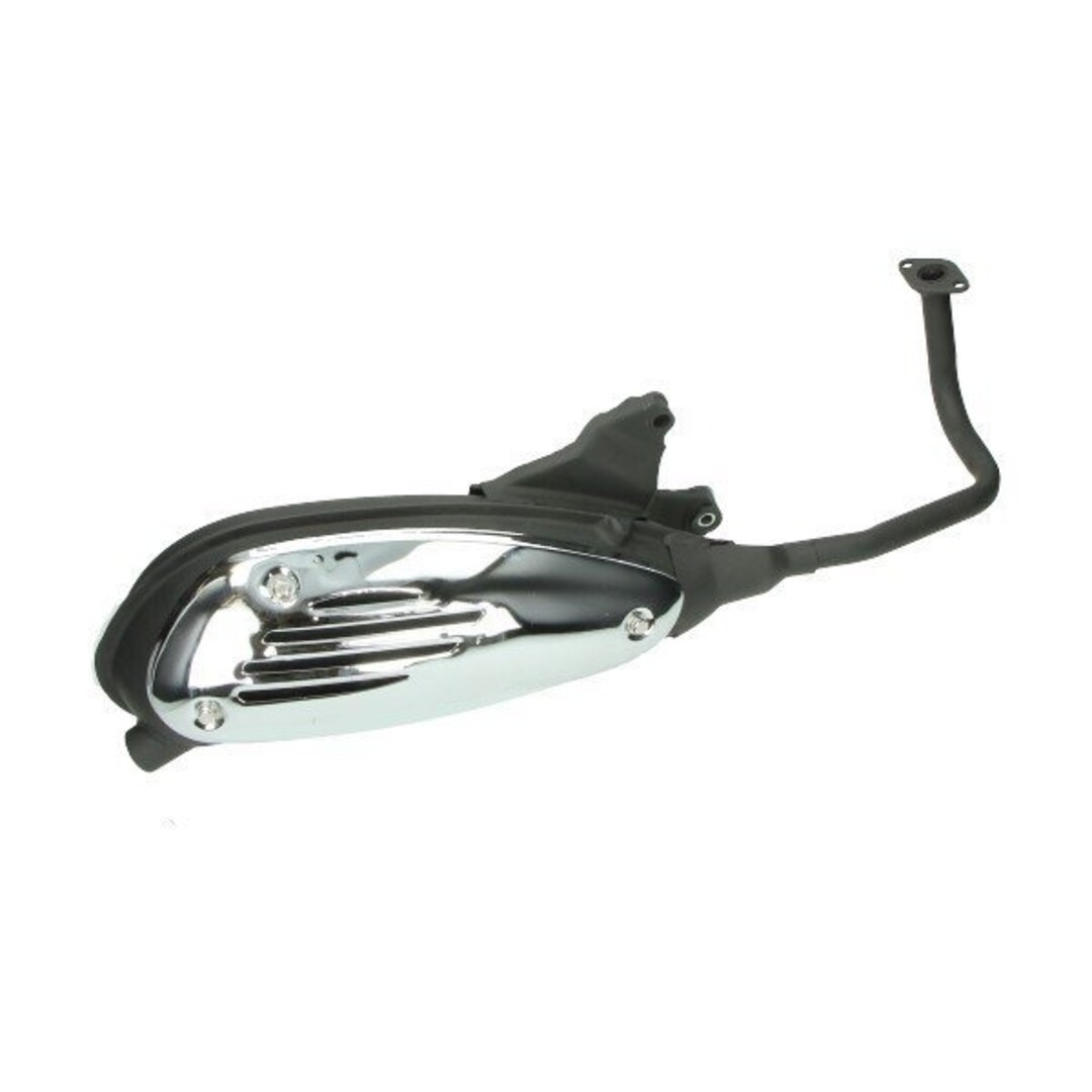Uitlaat voor AGM VX50, BTC Riva 50cc 4 Takt (1 Schokbreker)
