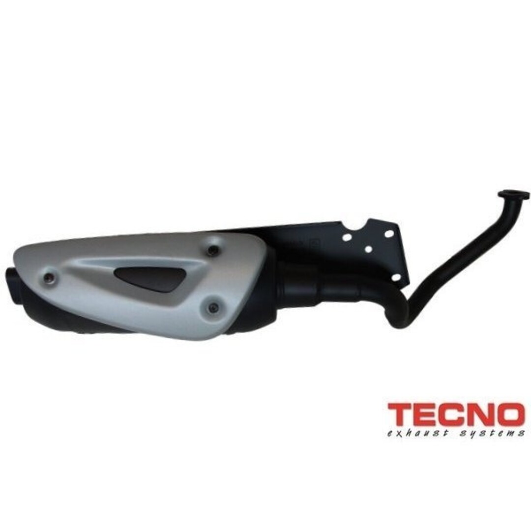 uitlaat cpl mod. std straight fox2003 zwart tecno