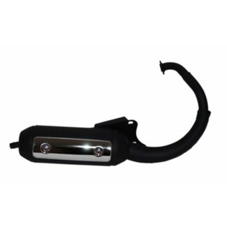 Peugeot uitlaat cpl mod. std snel elyseo/spf/viva/zen nt zwart DMP