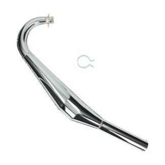 Sachs uitlaat cpl (made in EU) M90 sachs expansie chroom