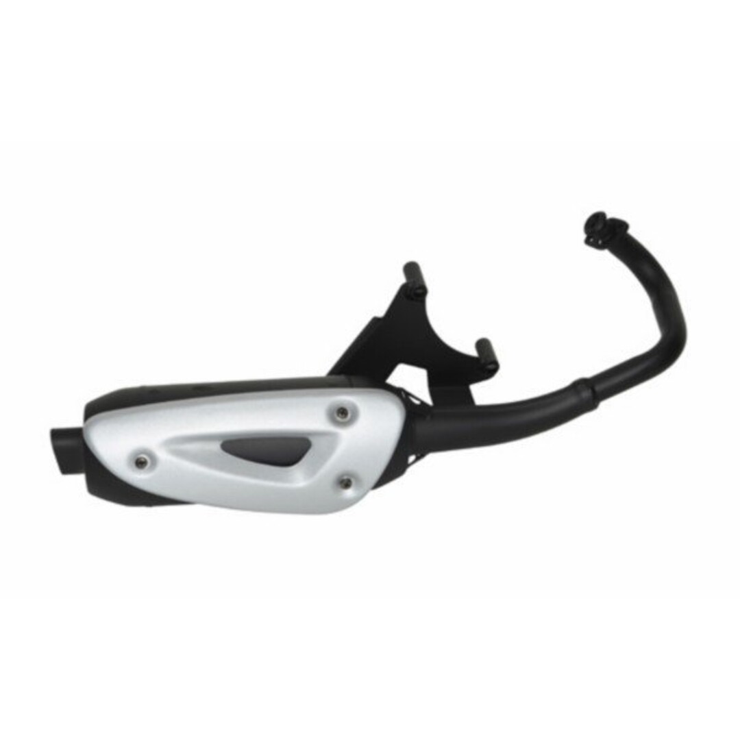 uitlaat cpl mod. std straight (made in EU) sr piaggio blok zwart tecno