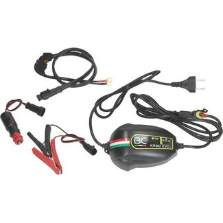 acculader 6v/12v compleet met kabels 1-2-100ah BC k900 evo+