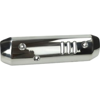 hitteschild uitlaat euro-2 peugeot django chroom