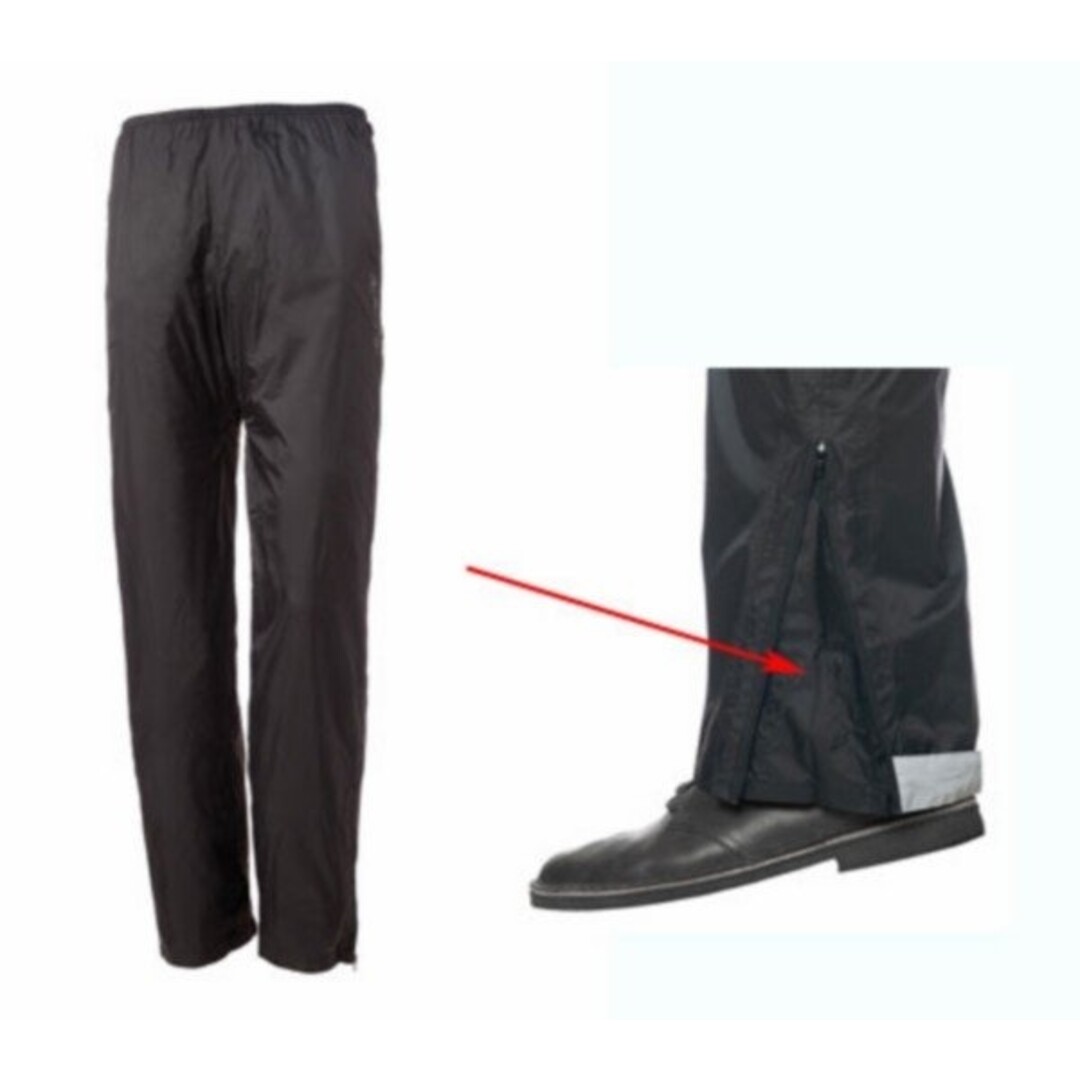 kleding regenbroek nano XS zwart tucano 733n=op=op
