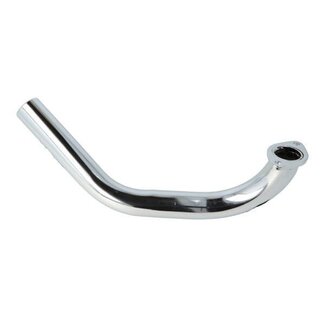 Puch uitlaatbocht (made in EU) mv50/puch 28mm chroom