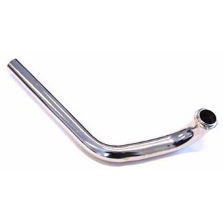 uitlaatbocht (made in EU) kreidler nt 28mm chroom