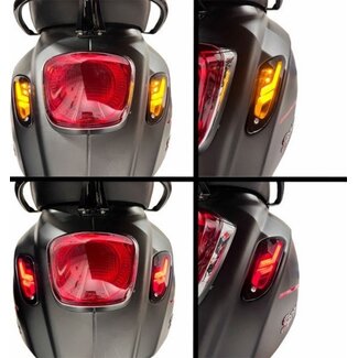 knipperlichtset led matrix Evo-2 weglopend primav/sprin smoke achter DMP