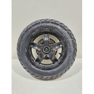 Voorwiel Piaggio zip 4t zwart / Nieuwe band
