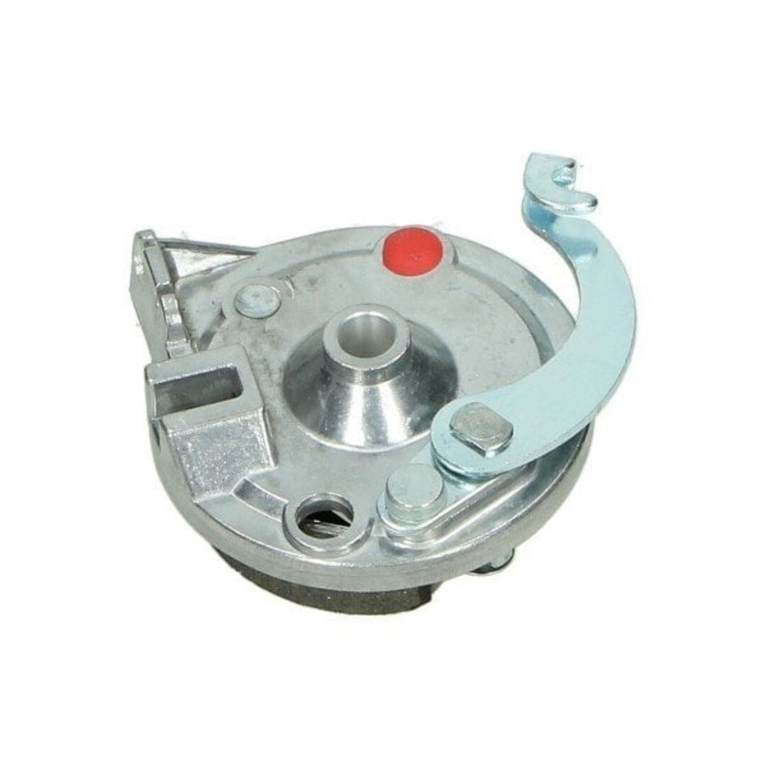 Puch remankerplaat sterwiel voorzijde as gat 12mm maxi/puch