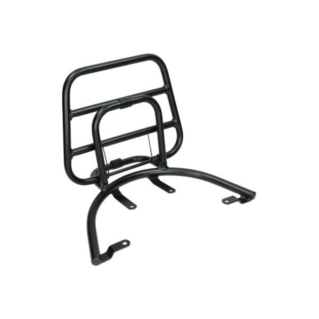 Piaggio achterdrager opklapbaar (made in EU) zip2000 zwart mat