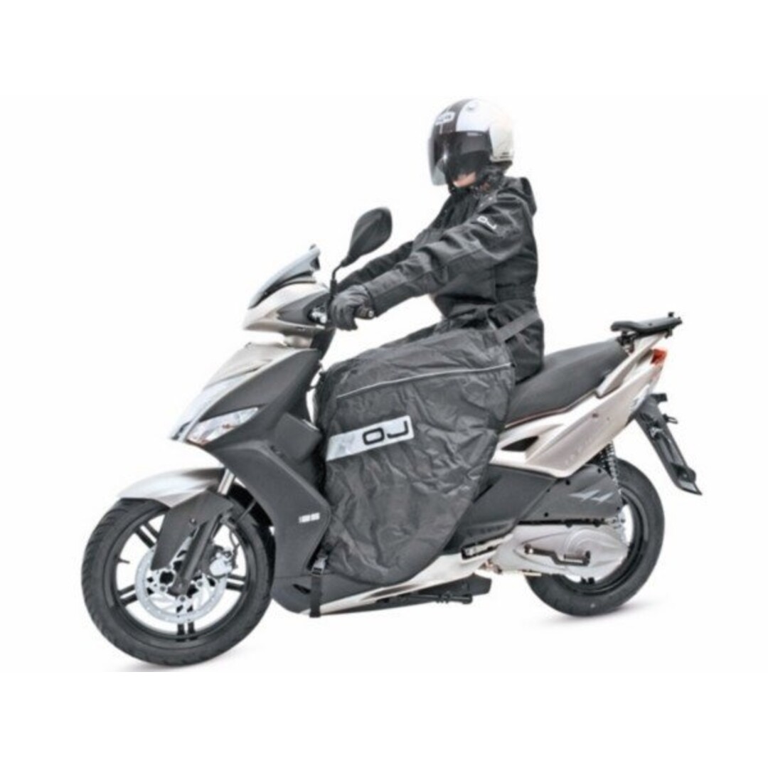 OJ Atmosfere beenkleed voor Kymco Agility 16 inch, Centro 4T, Geopolis, Sportcity & SXR – met thermische voering en anti-flap systeem  =op=op