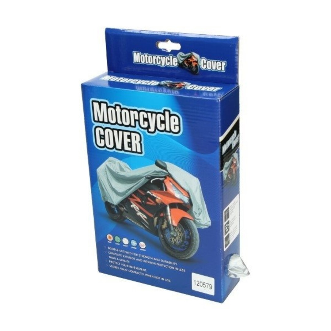 beschermhoes universeel bromfiets/scooter grijs