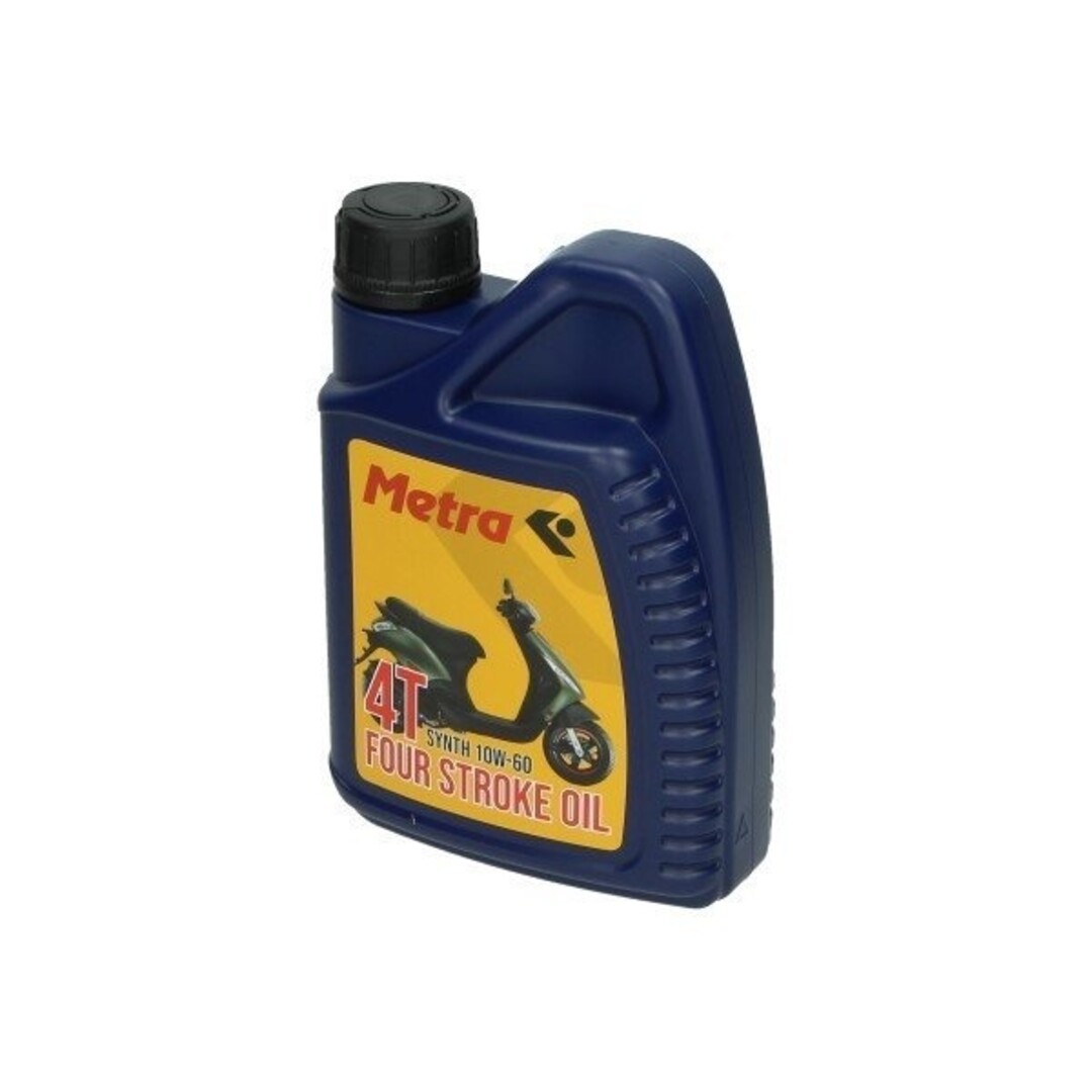 smeermiddel olie 10w60 4t (o.a. piaggio i-get) 1L fles metrakit