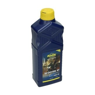 smeermiddel olie 10W30 4T scooter 1L fles putoline 74411