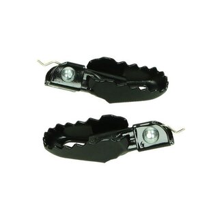 Honda voetsteun set dt-mx/honda/mt/yamaha zwart - Default