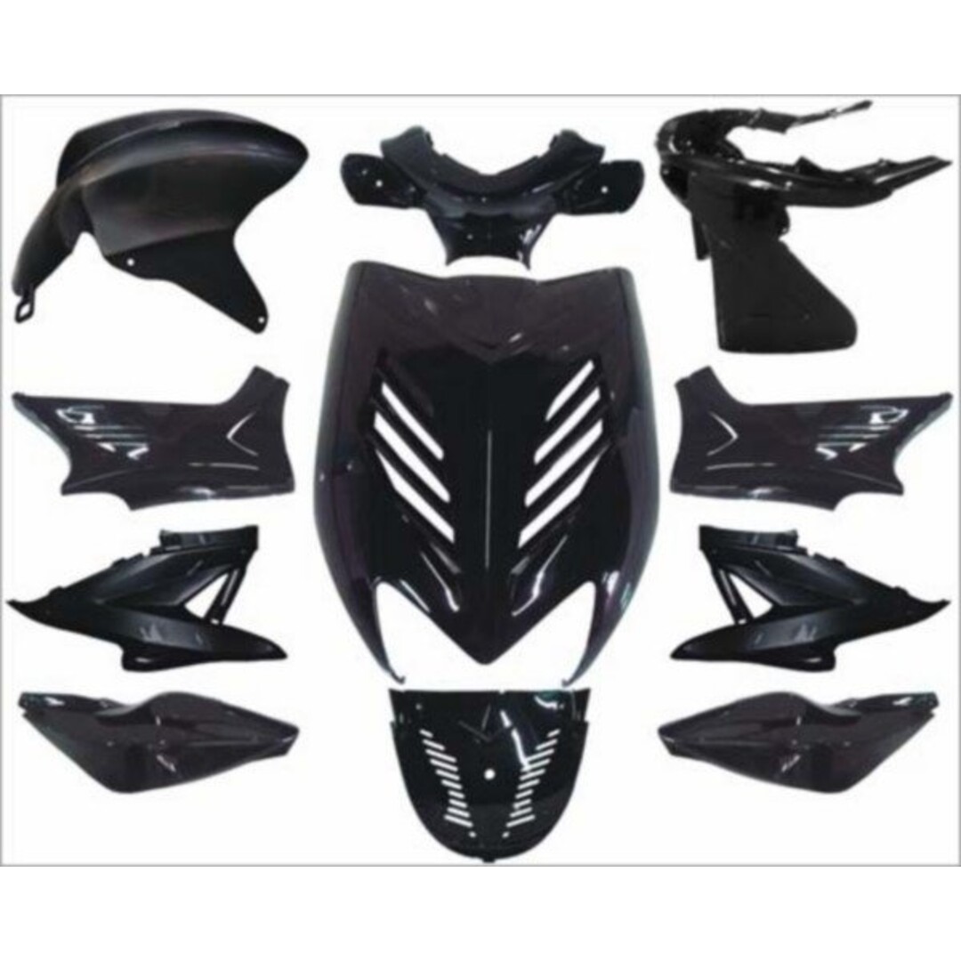Yamaha kappenset special aerox zwart metallic DMP 11-delig - Default