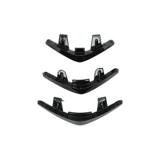sierstripset voorscherm midden euro-2/4 primav/sprin zwart glans DMP