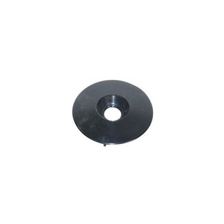 windscherm ring (made in EU) piaggio 32mm zwart