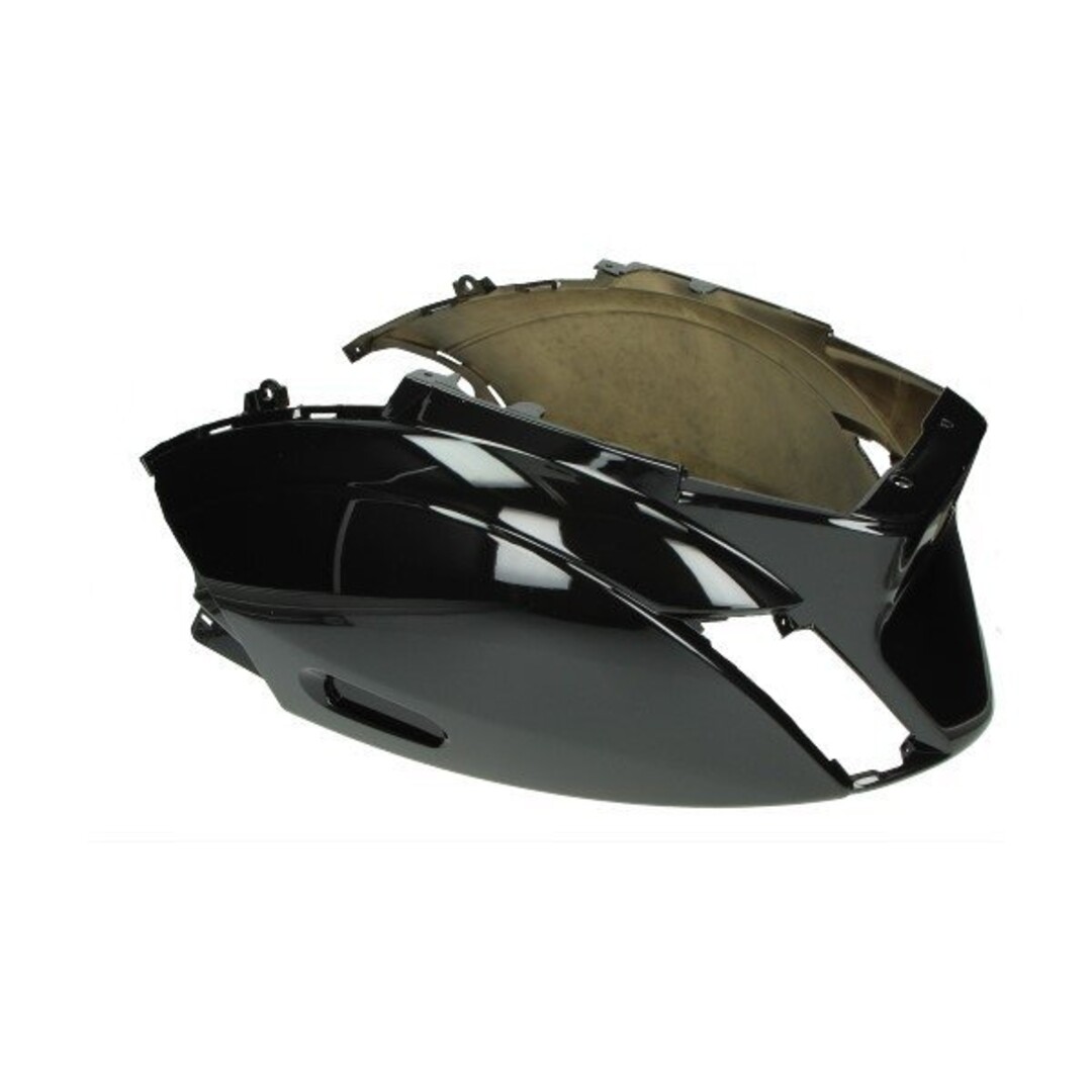 Piaggio achterscherm uit een stuk zip2000 zwart glans DMP