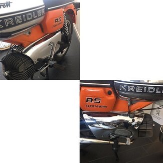 Zijschermset chroom – Kreidler Super 5V