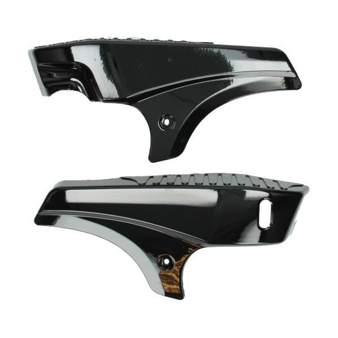 zijschermset a35 zwart glans