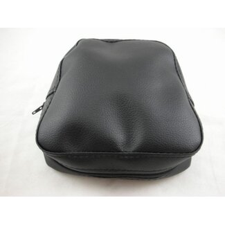 achterdrager kussen (made in EU) dekje china retro/torino zwart