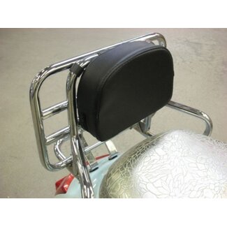 Achterdrager kussen (Made in EU) LX / Primavera / Sprint / Vespa S zwart
