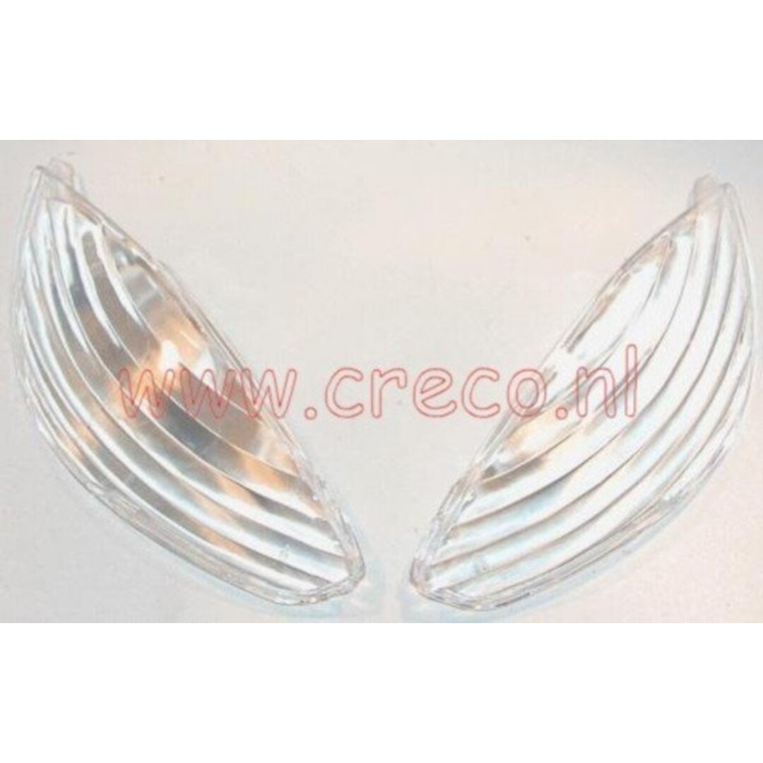 Peugeot knipperlichtglas viva wit linksachter