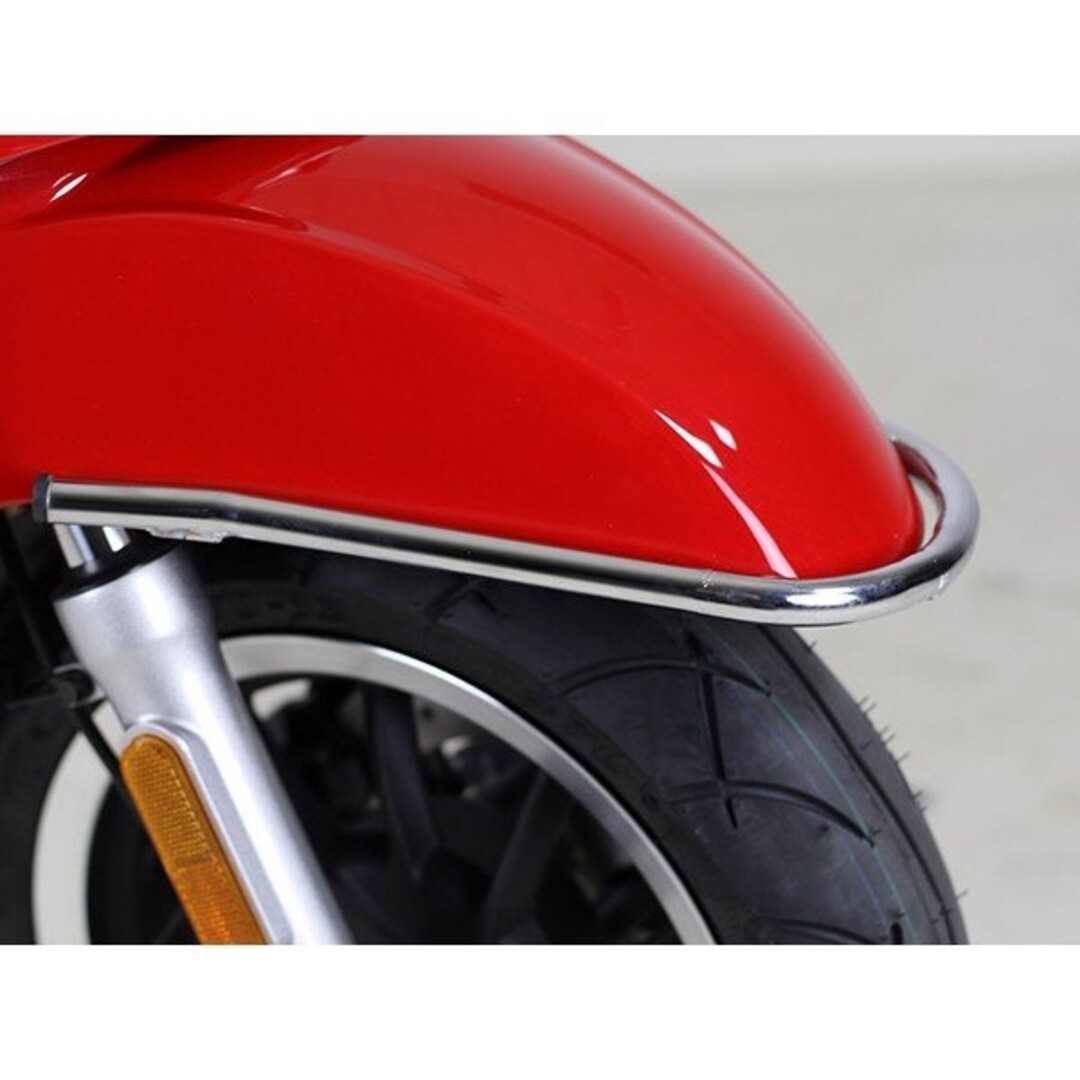 Kymco voorspatbord beugel new like chroom faco