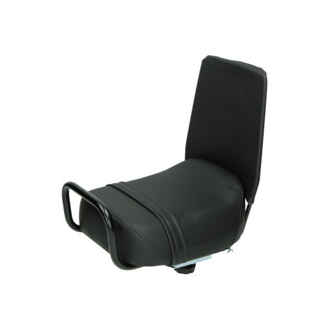 AGM Goccia duo-seat + rugsteun (made in EU) brom vespa/Goccia/univ zwart
