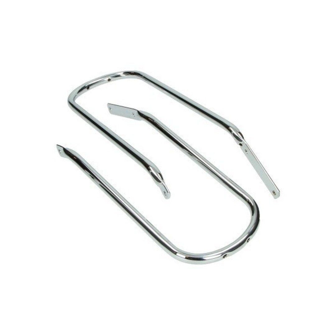 Kreidler voorspatbord beugelset mod. schijfrem (made in EU) kreid rs/rmc chroom