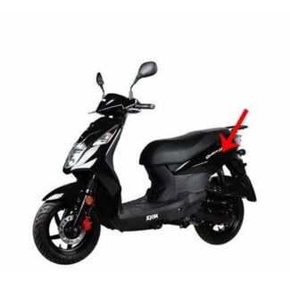 zijscherm orb2/xpro zwart links 83600-aaa-000-kg