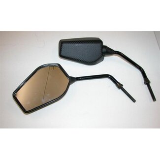 Derbi spiegel senda carbon rechts