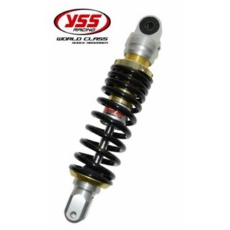 schokbreker gasgevuld E-serie min/peug 330mm zwart/goud yss