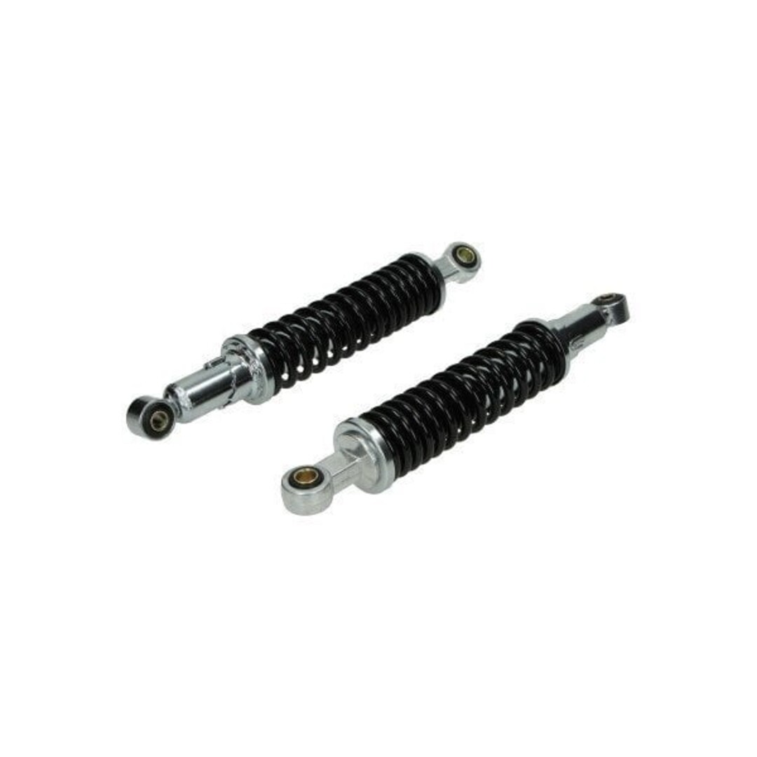 Honda schokbreker mb/mt 335mm zwart/chroom DMP