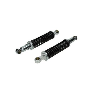 Honda Classic schokbreker set mb/mt 310mm zwart/chroom DMP - Default