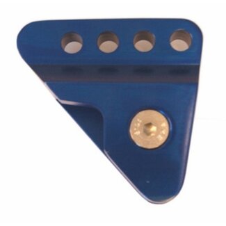 Yamaha schokbrekerverlenger verstelbaar cnc gefreesd minarelli blauw alu DMP - Default