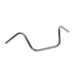 stuur (made in EU) extra hoog 28cm grande ret/retro/tori chroom