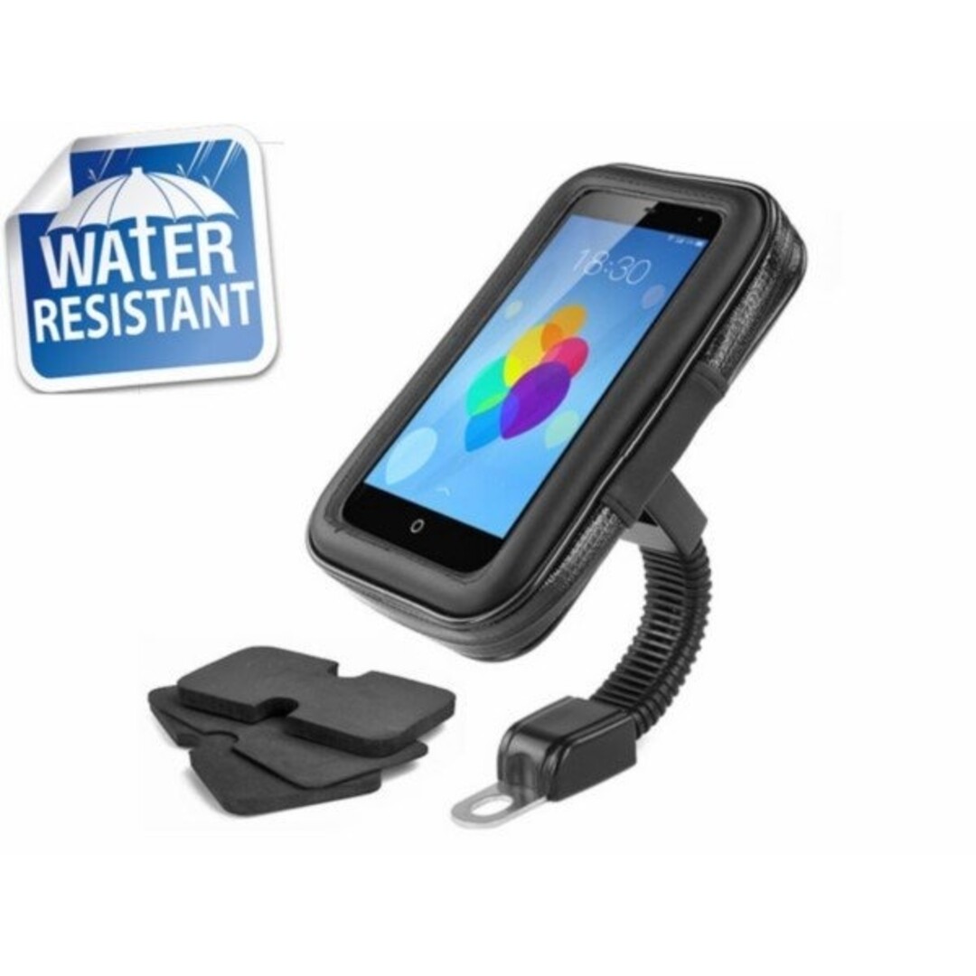 Iphone houder telefoon spiegelbevestiging universeel (Iphone) zwart