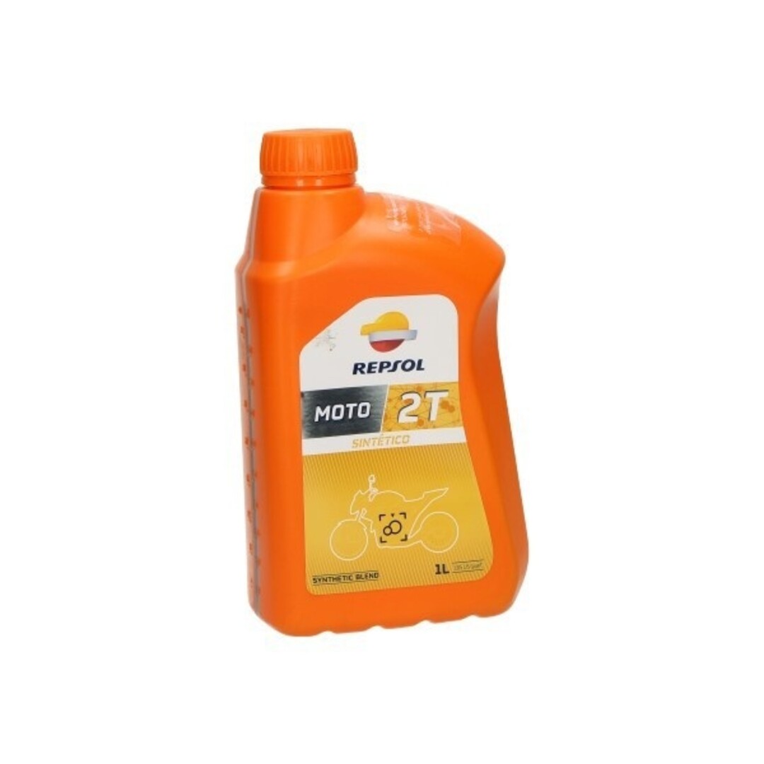 Repsol smeermiddel olie 2t synth 1L fles repsol