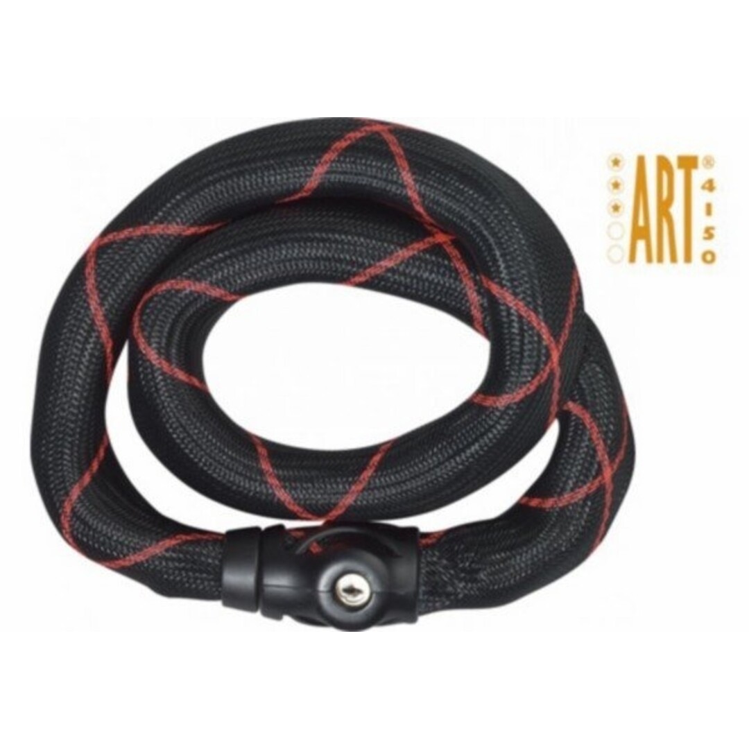 Abus slot ketting art 3-sterren + ivy (ANWB testwinnaar) 110cm abus 9210/110