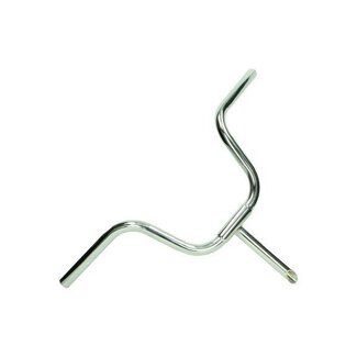 Puch stuur (made in EU) A-kwaliteit (puch model N) maxi chroom