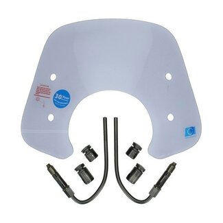 Regia windscherm voor Vespa Primavera laag smoke