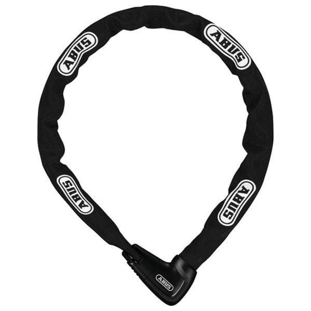 Abus slot ketting art 2-sterren Steel-O-Chain vaste kop 140cm zwart abus 9809/140