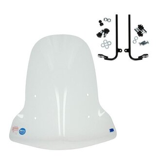 windscherm + bev. set hoog (made in EU) mio 71cm helder