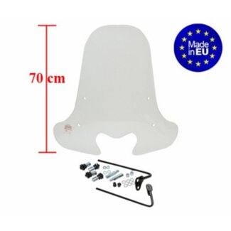 Honda windscherm + bev. set hoog (made in EU) vision 4t 2012 70cm helder - Default