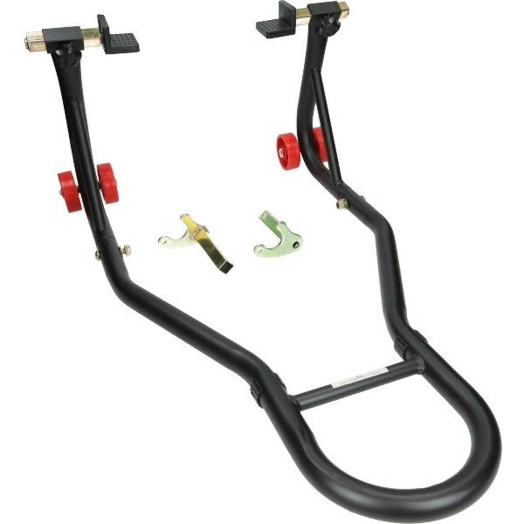 gereedschap paddockstandaard professioneel motorfiers/bromfiets zwart power +