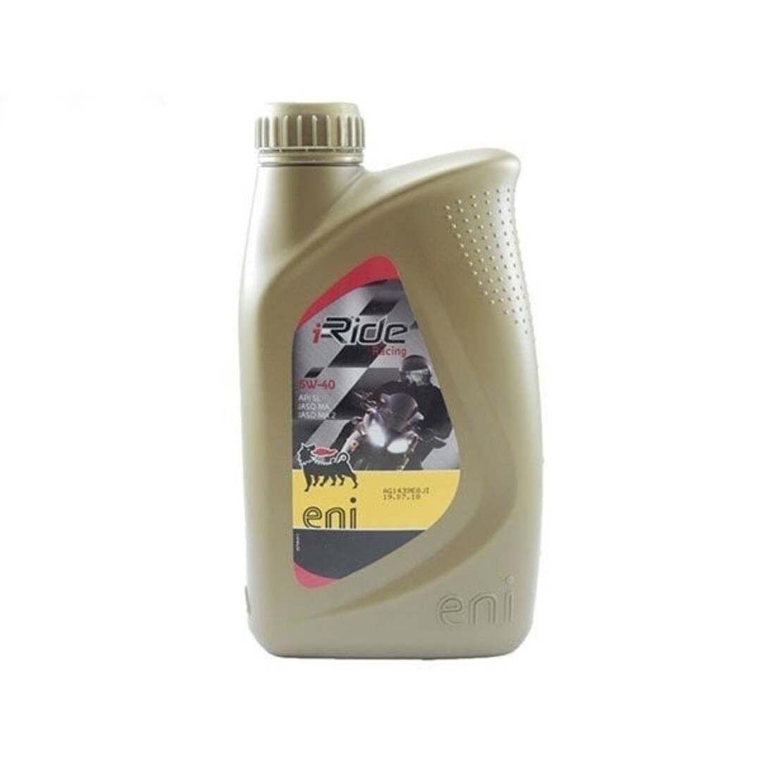 smeermiddel olie 5W40 scooter (vespa) i-ride 1L eni