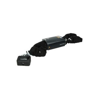 Luma slot ketting + hangslot art 5-sterren + 120cm zwart luma